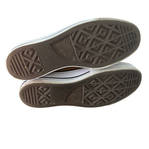 Converse by You Mofo Platform Hightop Chuck Taylor Mustard Yellow Sneakers 7W - Picture 7 of 9